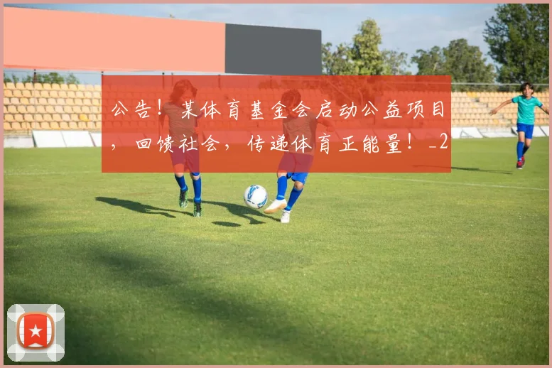 公告！某体育基金会启动公益项目，回馈社会，传递体育正能量！_20260704165524_20260718004454
